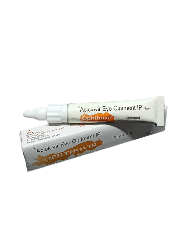 Aciclovir  Eye Ointment IP 3% W/W 5 g.