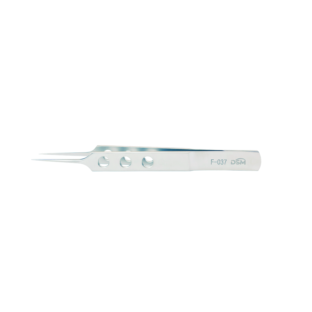 F-037 Tying Forceps 105mm, straight shafts with tying platforms