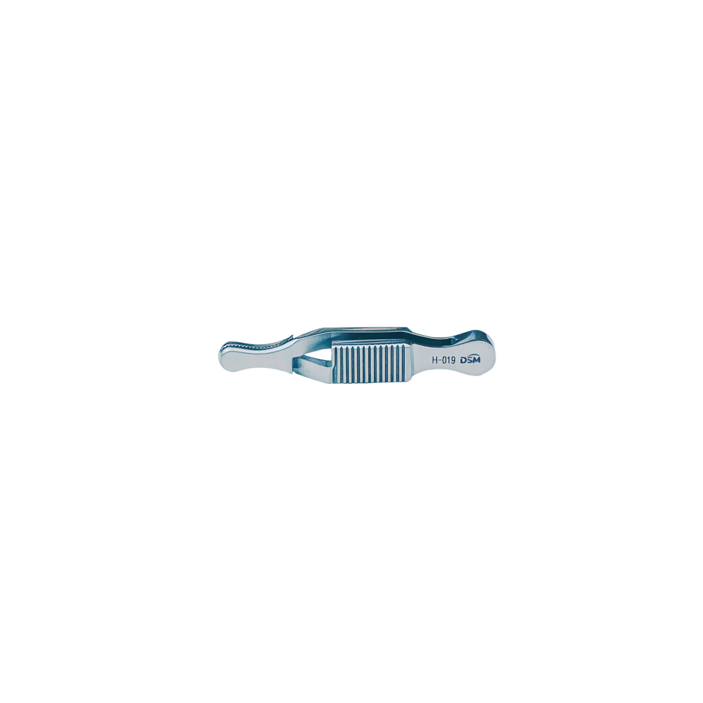 H-019 Clips de Bulldog 40 mm, mango plano