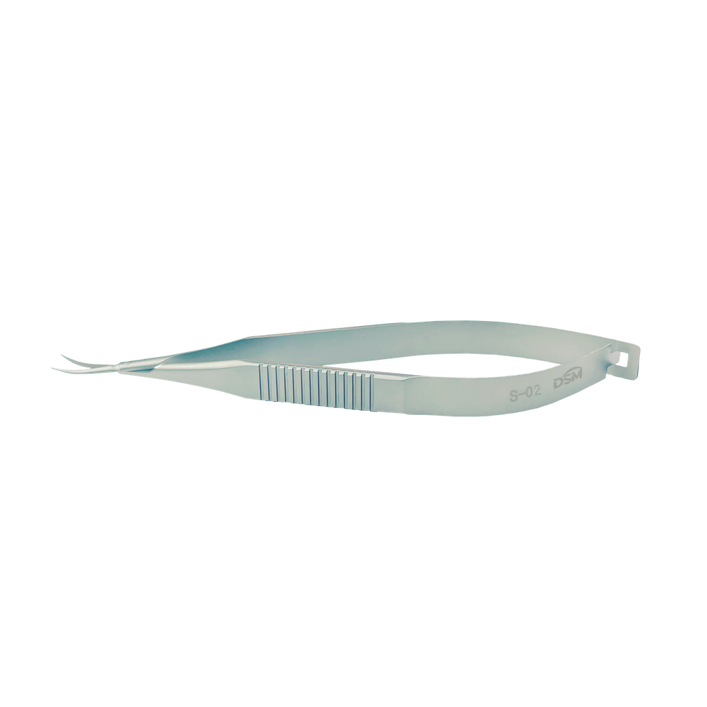 S-002 Tijeras Castroviejo Punta roma, 115mm, Curva, 14.5mm Curva