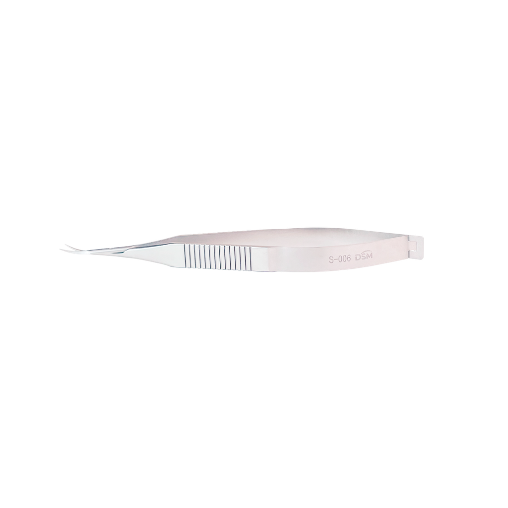 S-006 Tijera Universal Osher Curva, punta roma, 120mm, 17mm 