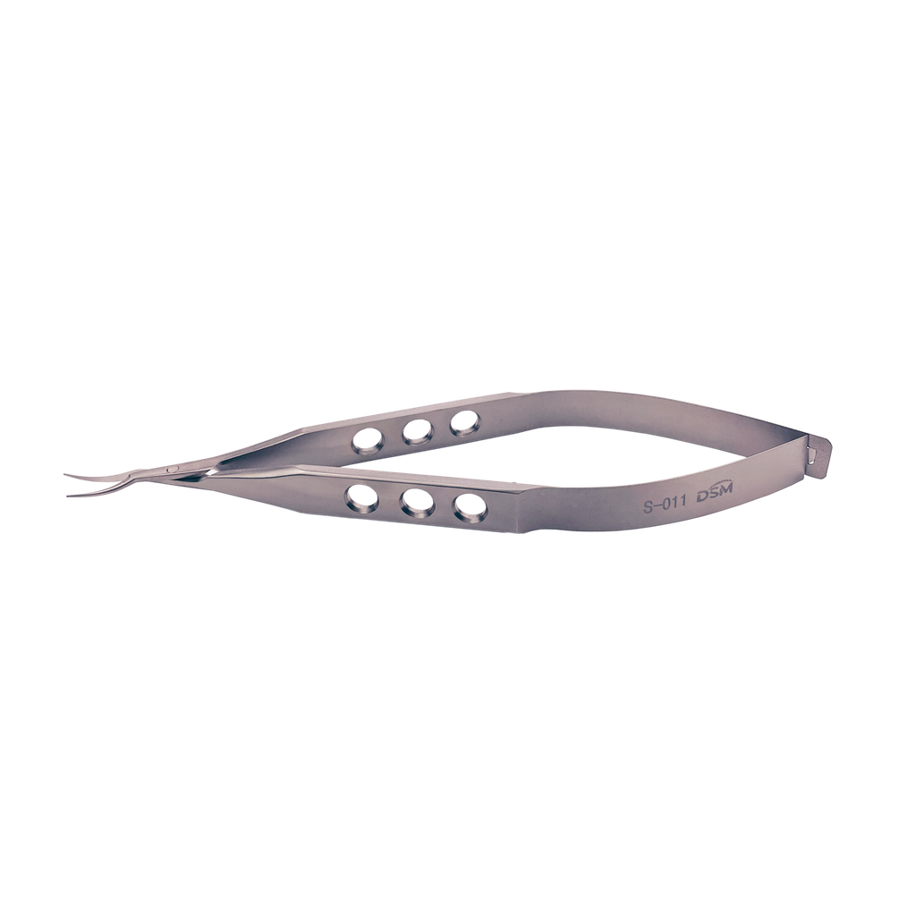 S-011 Tijera Castroviejo Punta roma,105mm, 11.5mm Curva izquierda