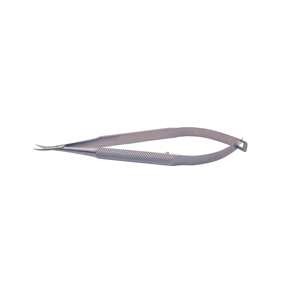 S-013 Tijera Castroviejo Curva, Punta roma,110mm, 11.5mm 