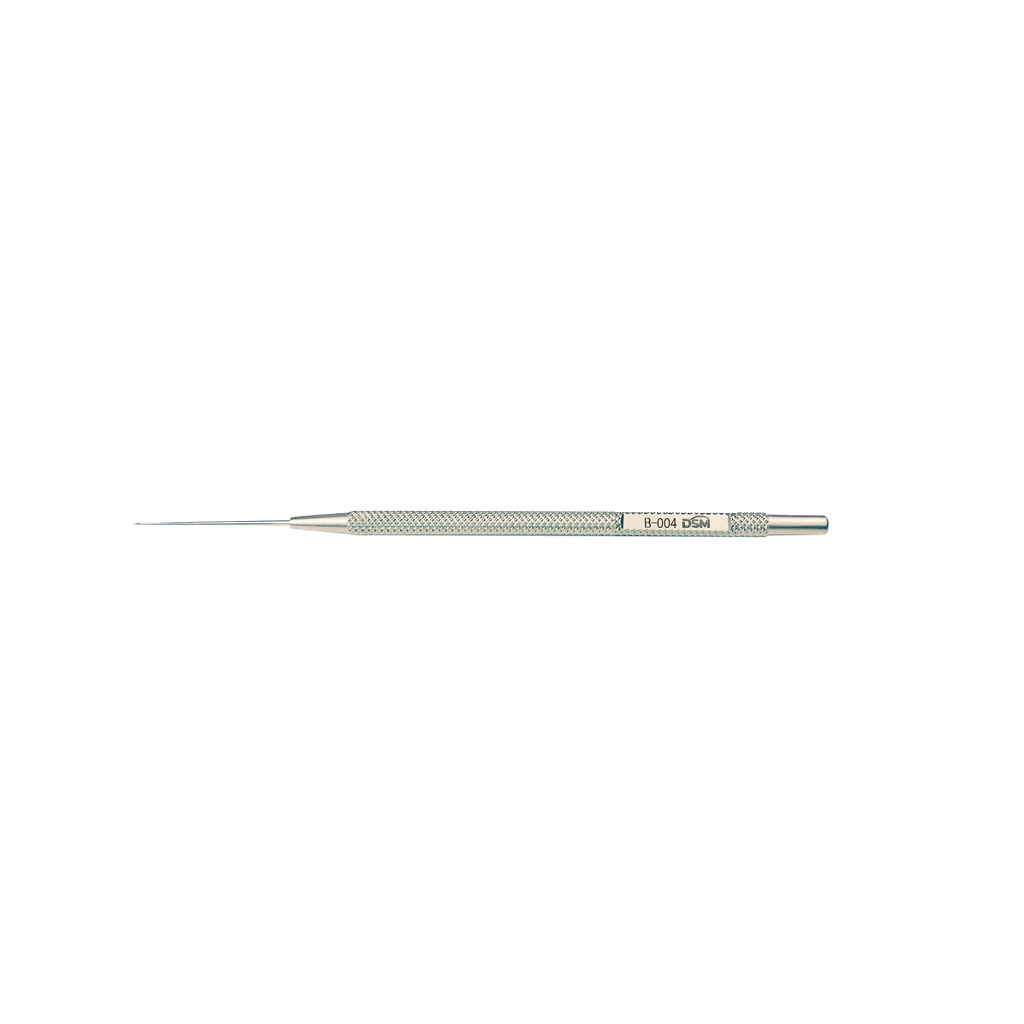 B-004 Gancho Kuglen para Iris Punta en forma de K Recta