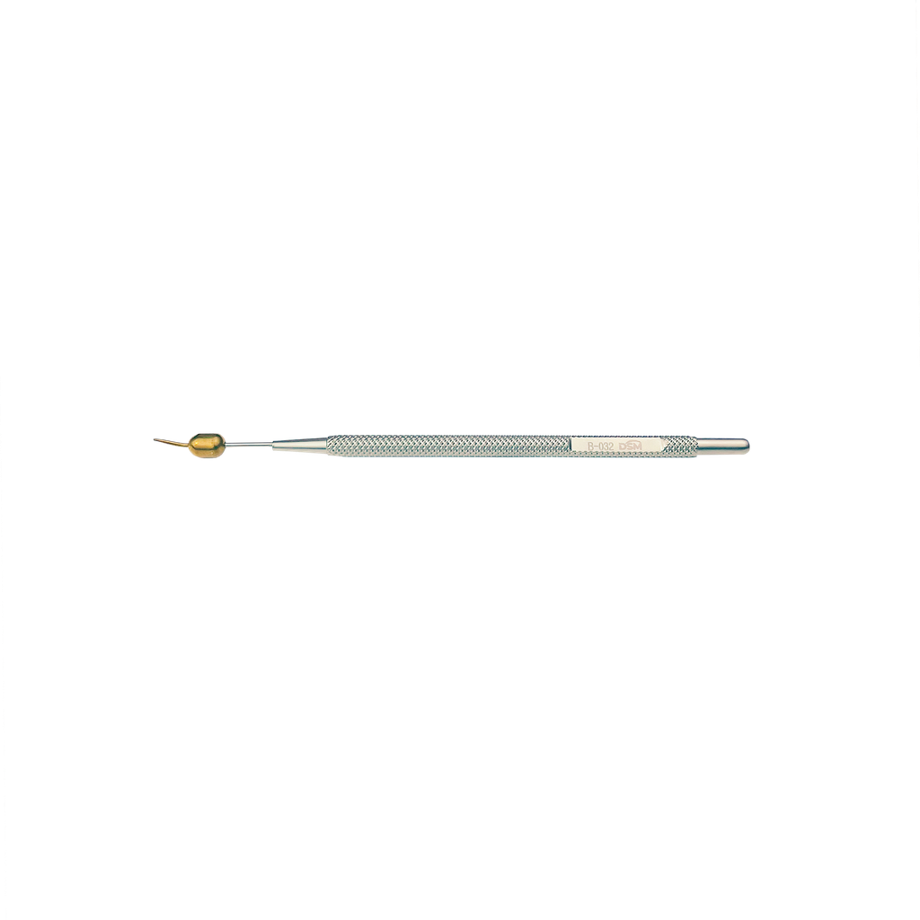 B-032 Cauterizador Bola ovalada de 5 mm x 7 mm Punta de 6 mm de largo
