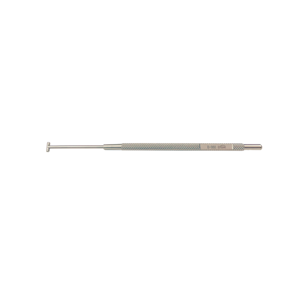 B-080 Scleral Depressor Single hammer end