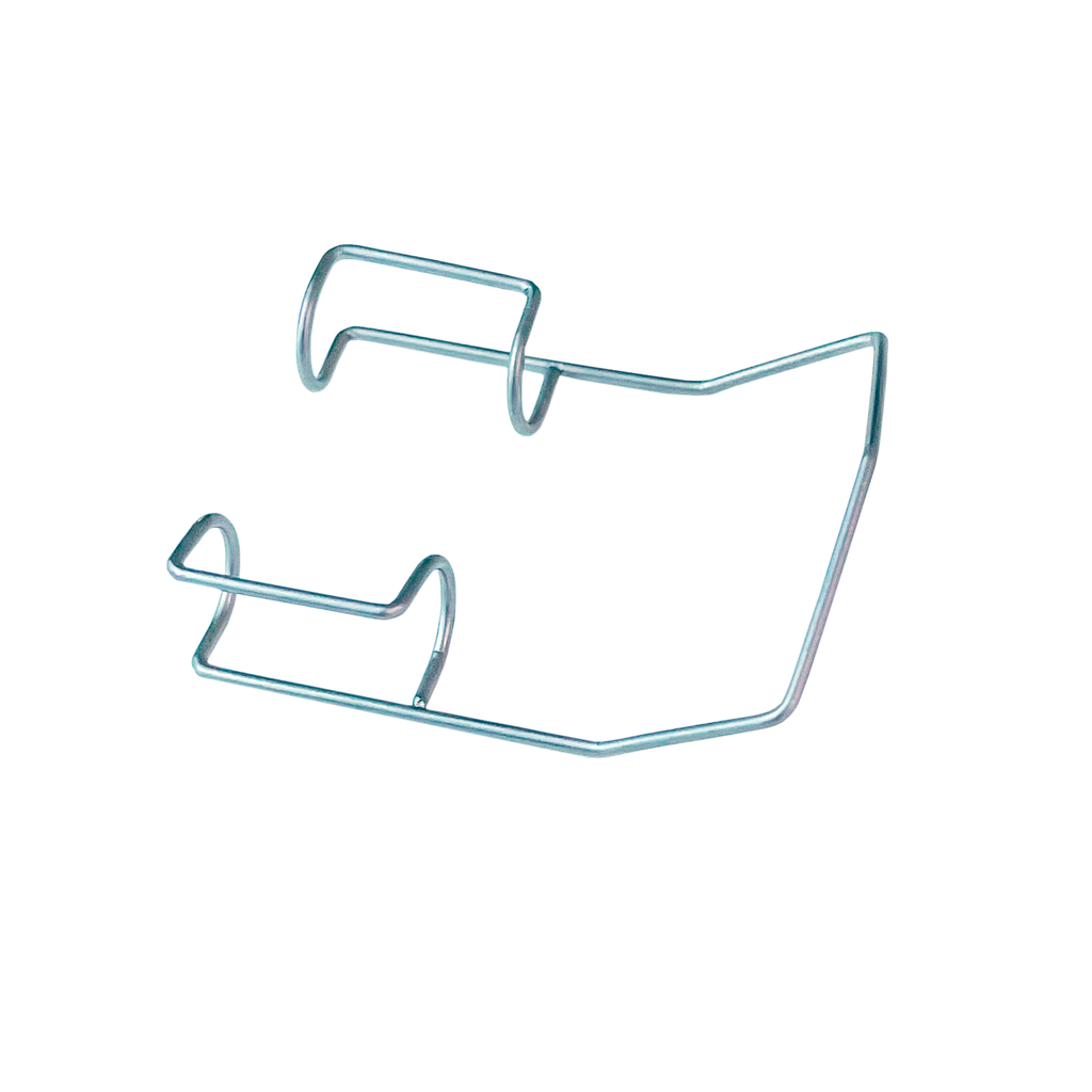 E-013 Blefarostato de Alambre Valvas de 6 mm, longitud total 40 mm