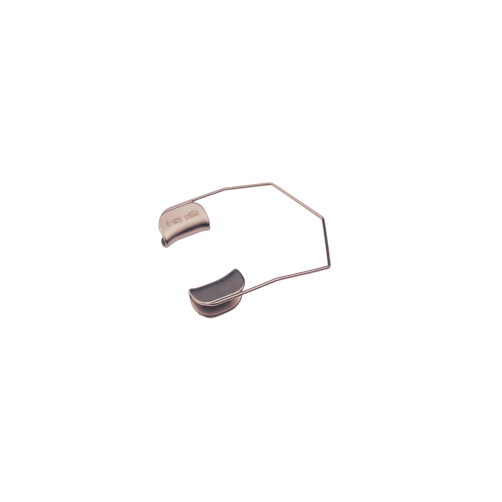 E-025 Barraquer Solid Speculum 13.5mm blades，overall length 45mm