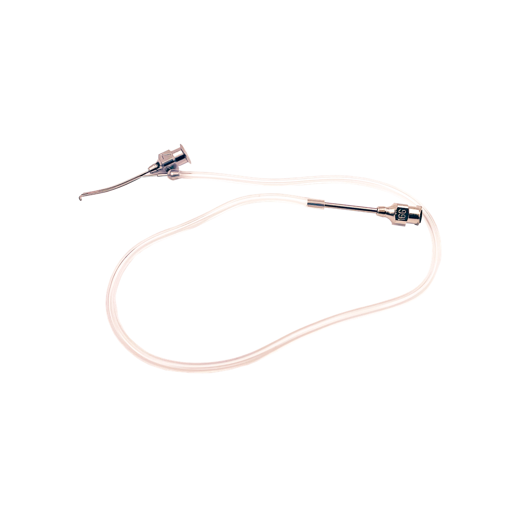 C-022 Irrigating-Aspirating Cannula 22g, angled, left