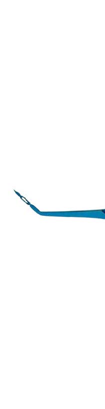 TF-306 Akahoshi Prechopper Forceps 120 mm, 12mm angled shafts, flat handle