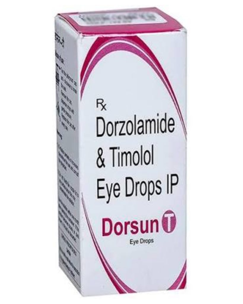 Dorzolamida con timolol al 2%-0,5% w/v de 5ml DORSUN T.