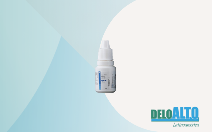 Sodium Chloride in 5% w/v eye drop of 10ml. (Hyper NC). Greivis Pharma.