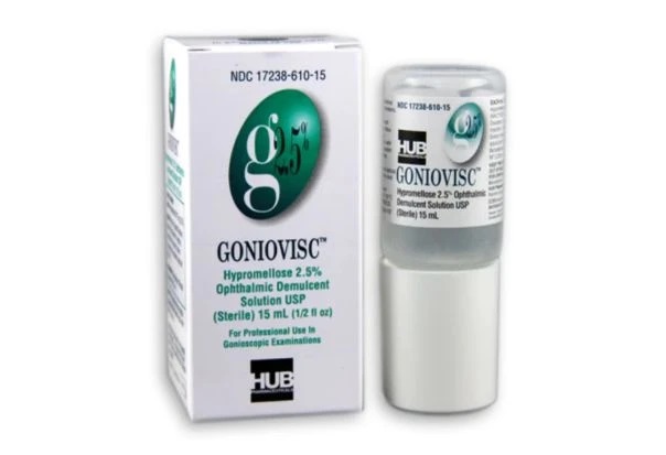 Hypromellose gel 2.5% 15 ml. GONIOVISC.