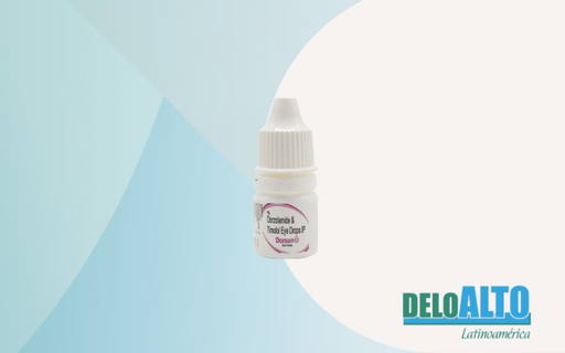 Travoprost gotas oftálmicas IP de 0,04% w/v de 3 ml (TRAVOSUN)