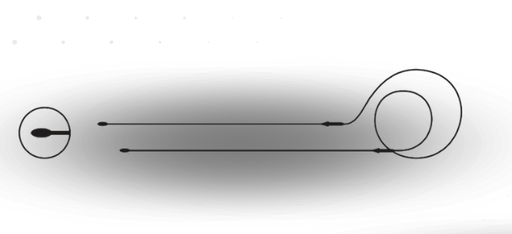 Set de intubación lagrimal con Oliva, 11cm 23°   (Caja de 10)