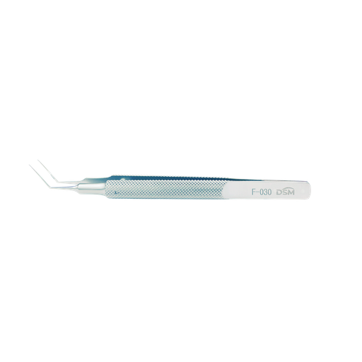 [F-030 ] F-030 Pinza Capsulorhexis Straight shafts, round handle MICS 105 mm, incisión de 1.8 mm