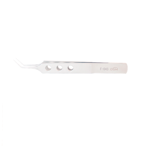 [F-043 ] F-043 Mcpherson Tying Forceps 105mm, angled shafts with tying platforms