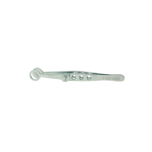 [F-059 ] F-059 Chalazion Forceps 90mm, round 11mm