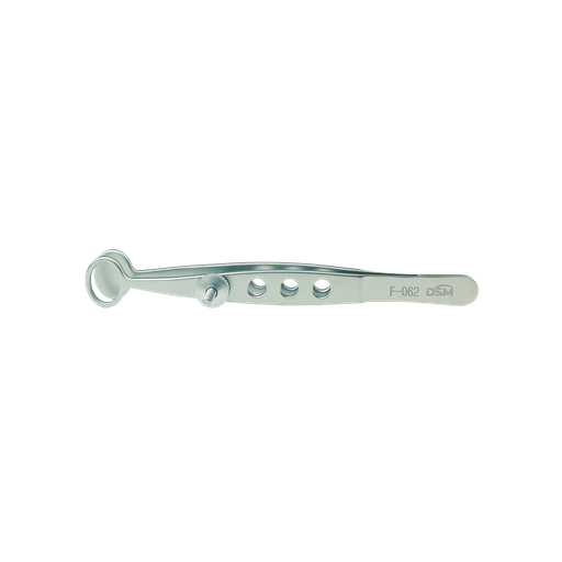 [F-062 ] F-062 Chalazion Forceps 98mm, oval 13mmx 10.5mm