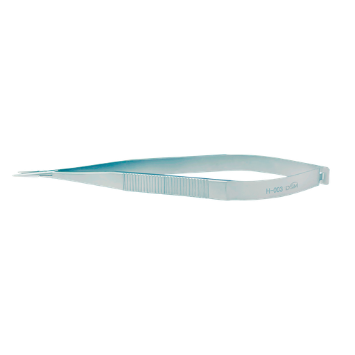 [H-003 ] H-003 Needle Holder 140mm, 10mm straight jaws, flat handle without lock
