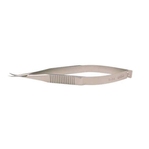 [S-004 ] S-004 Tijeras de Conjuntiva Curva, punta roma 105mm, 10.5mm