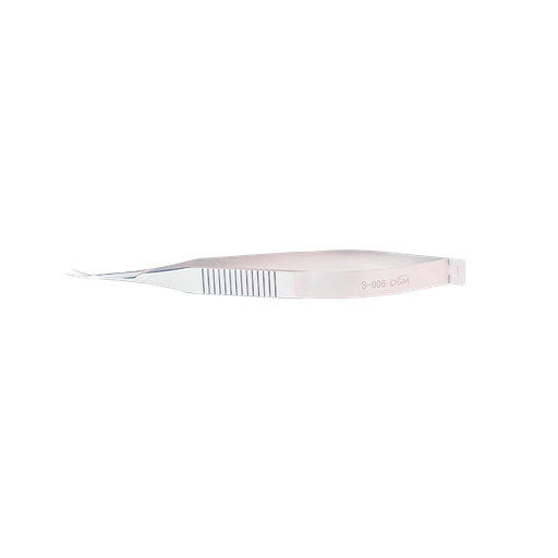 [S-006 ] S-006 Tijera Universal Osher Curva, punta roma, 120mm, 17mm 