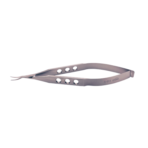 [S-011 ] S-011 Tijera Castroviejo Punta roma,105mm, 11.5mm Curva izquierda
