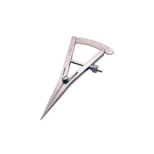 [M-003 ] M-003 Caliper Castroviejo Calibrada cada 0.5mm de 0 a 20mm. 