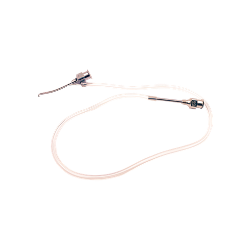 [C-022 ] C-022 Irrigating-Aspirating Cannula 22g, angled, left