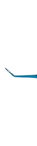[TF-306 ] TF-306 Akahoshi Prechopper Forceps 120 mm, 12mm angled shafts, flat handle