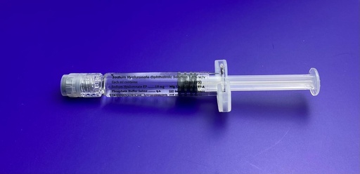 Crystal Visc  Hialuronato de sodio  1.8%w/v 1.0 ml DSM