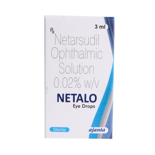 Netarsudil Eye Drops al 0,02% w/v 3ml  NETALO
