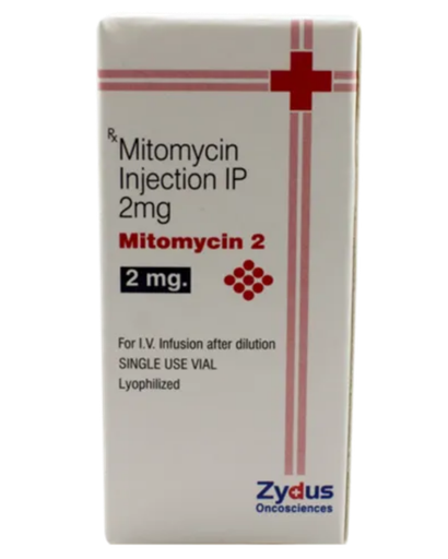 Mitomicina de 2mg, polvo para diluir e inyectar. Mitomycin 2